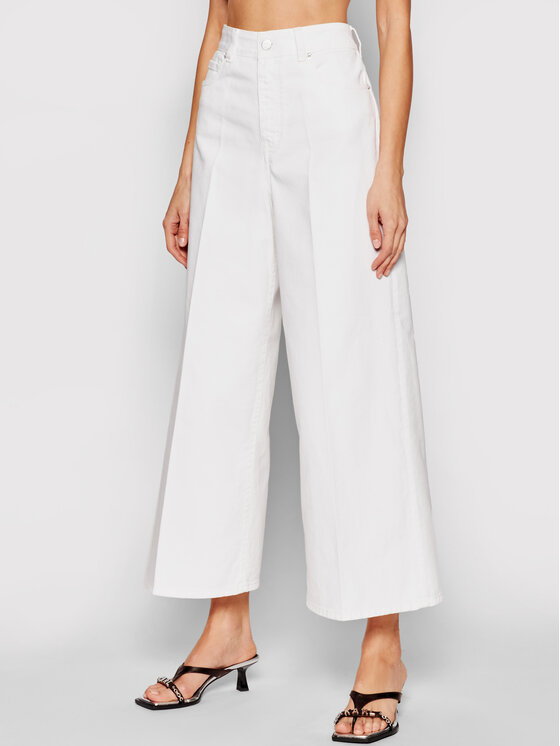 Victoria Victoria Beckham Victoria Victoria Beckham Džinsi 562 2221DJE002605A Balts Regular Fit