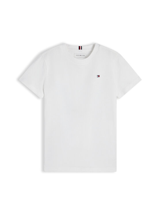 Tommy Hilfiger Tommy Hilfiger Tricou Team Tommy Graphic KB0KB10591 Alb Regular Fit