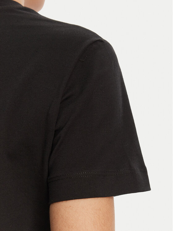 Versace Jeans Couture Versace Jeans Couture Tricou 78HAHS04 Negru Regular Fit