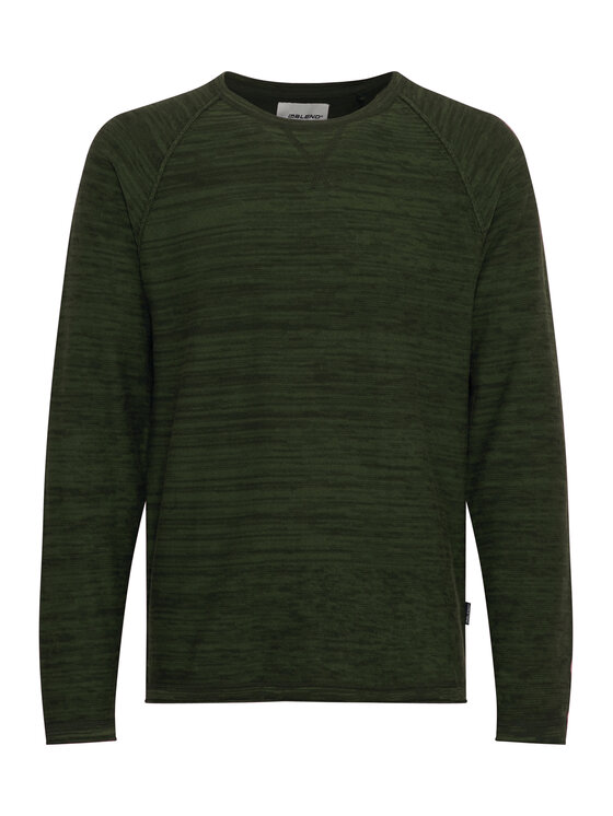 Blend Blend Svetr 20715849 Zelená Regular Fit