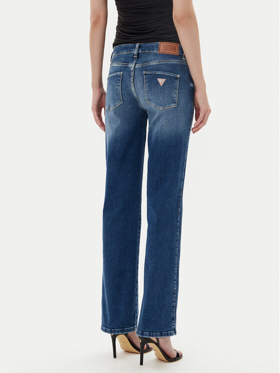 Guess Guess Jeans hlače W5YA15 D5PY3 Modra Regular Fit