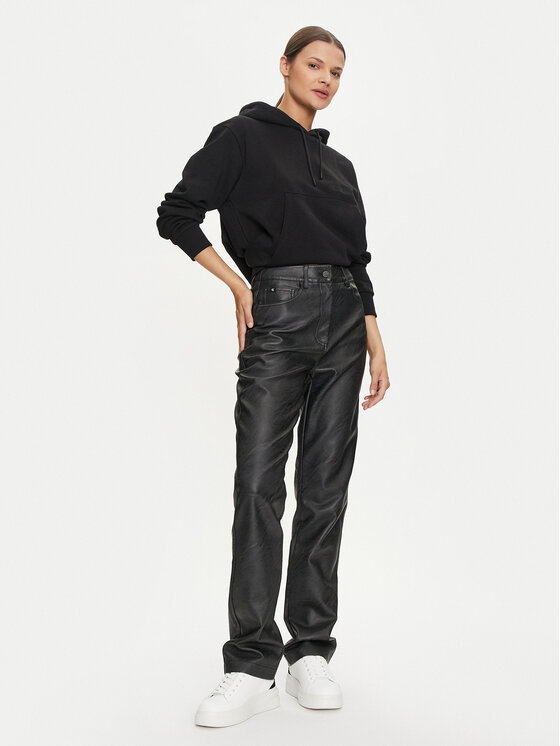 Guess Guess Μπλούζα V4YQ10 KC6W1 Μαύρο Regular Fit