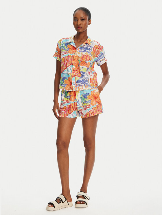 Banana Moon Banana Moon Camicia Sienna Aquafies MKA10 Multicolore Regular Fit