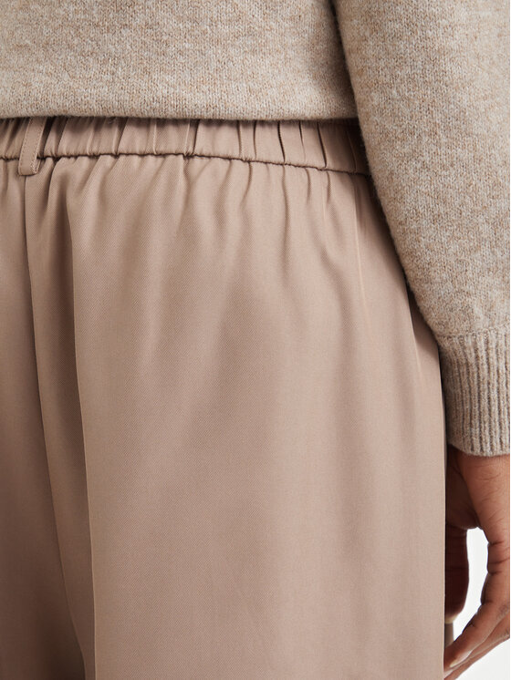 Nautica Nautica Pantaloni di tessuto 62SPDD1403 Beige scuro Relaxed Fit