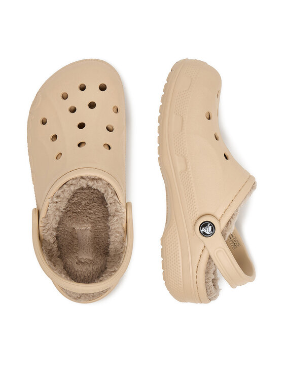 Crocs Crocs Plätud C-BAYA LINED CLOG 205969-2ZM Beež