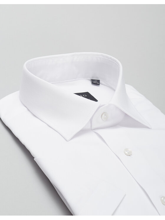 Borgio Borgio Koszula canosa Biały Slim Fit