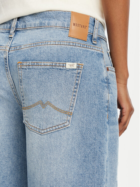 Mustang Mustang Jeans hlače Medley 1016216 Modra Wide Leg