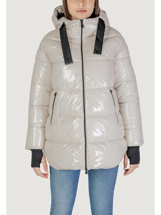 SUNS SUNS Parka Populonia Bright Beige Slim Fit