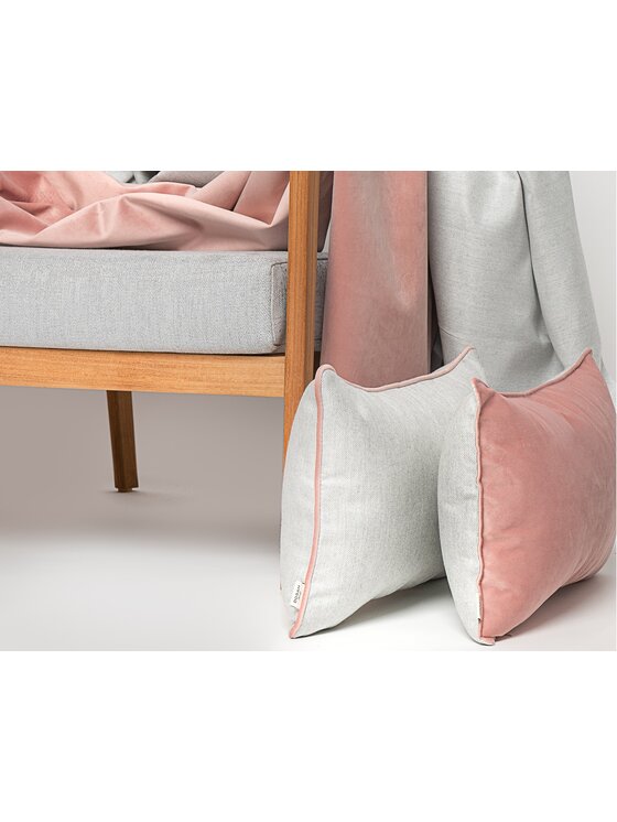 Doram design Doram design Poduszka dekoracyjna Poduszka dekoracyjna dwustronna Mellow 50x30 Różowy