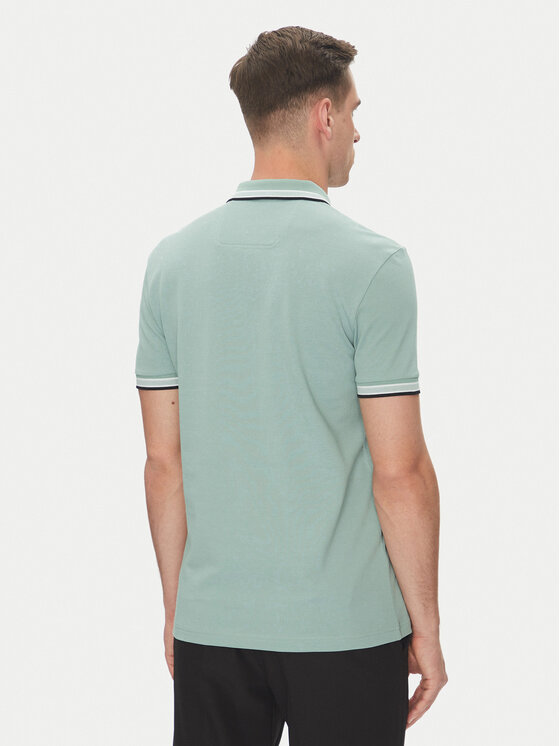 BOSS BOSS Polo marškinėliai Paddy 50469055 Žalia Regular Fit