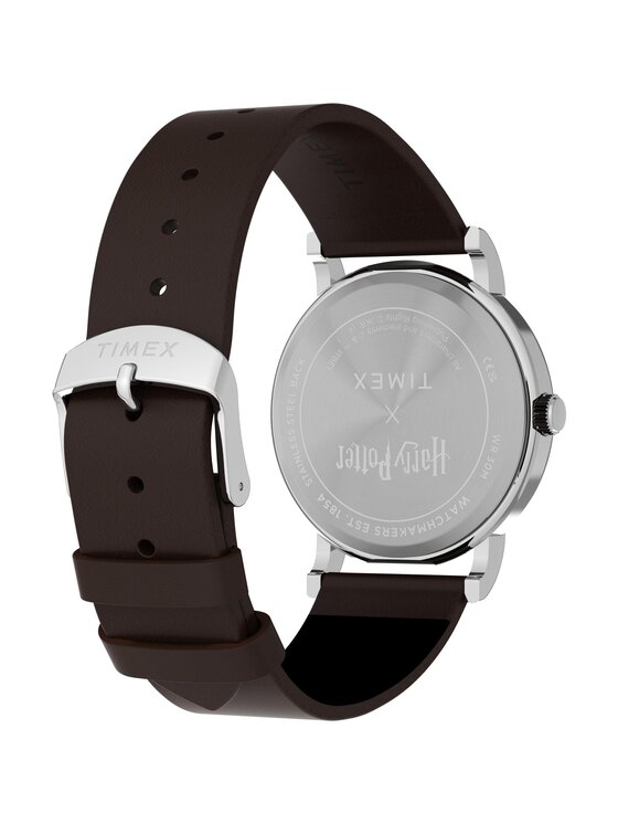 Timex Timex Zegarek TW2Y76500 Brązowy