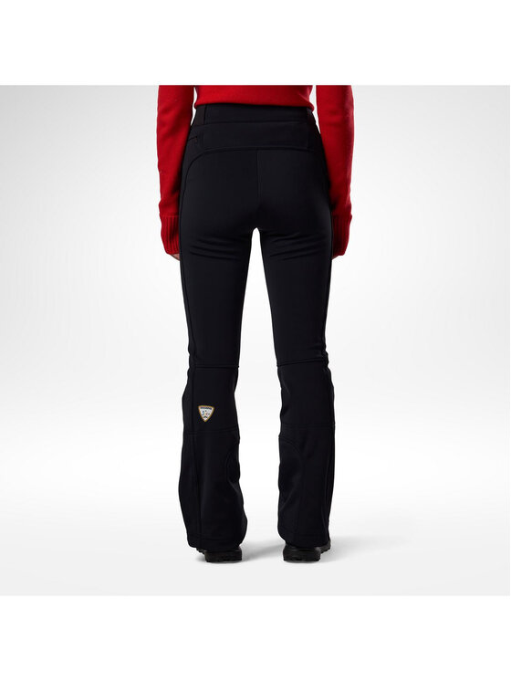 Rossignol Rossignol Spodnie narciarskie W Jcc Softshell Ski Pant Czarny Slim Fit