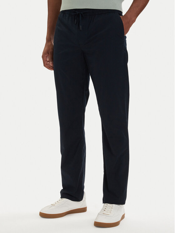Tommy Hilfiger Pantaloni chino Denton MW0MW42340 Bleumarin Slim Fit