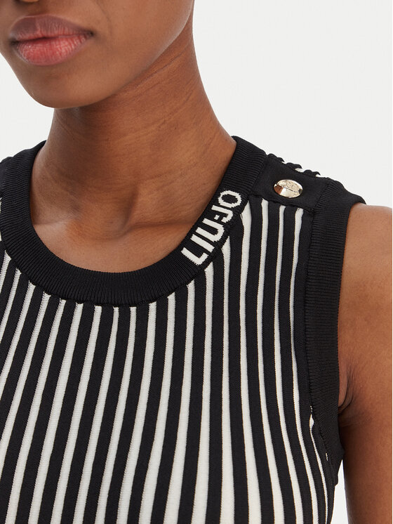 Liu Jo Sport Liu Jo Sport Светр TA6064 MS55N Чорний Regular Fit