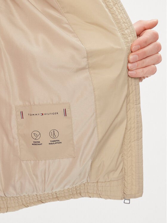 Tommy Hilfiger Tommy Hilfiger Зимно яке New York WW0WW39748 Бежов Relaxed Fit