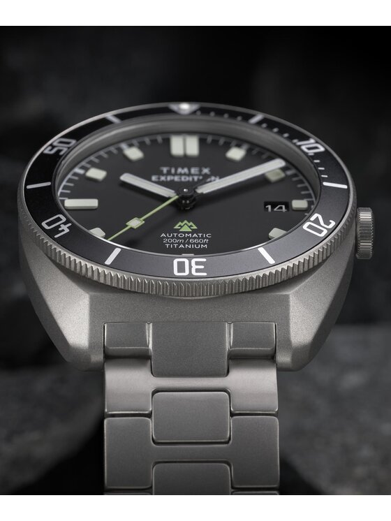 Timex Timex Hodinky TW2Y63800 Šedá