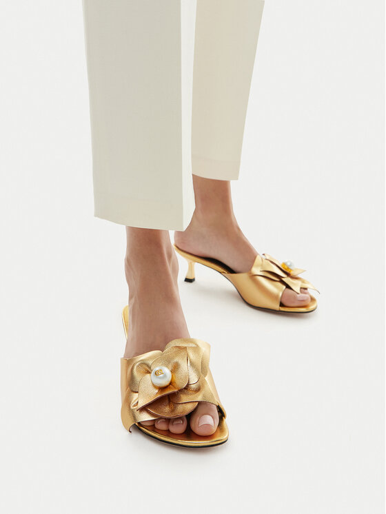 GINO ROSSI GINO ROSSI Παντόφλες CEO-ROSE-LT2220-1 Χρυσό