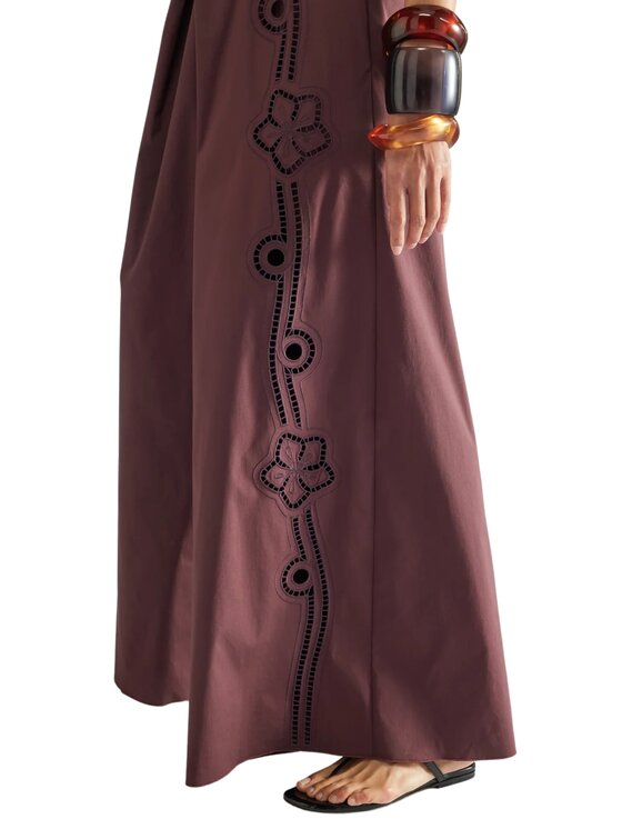 Liviana Conti Liviana Conti Pantaloni invernali f5sk76 Bordeaux Regular Fit