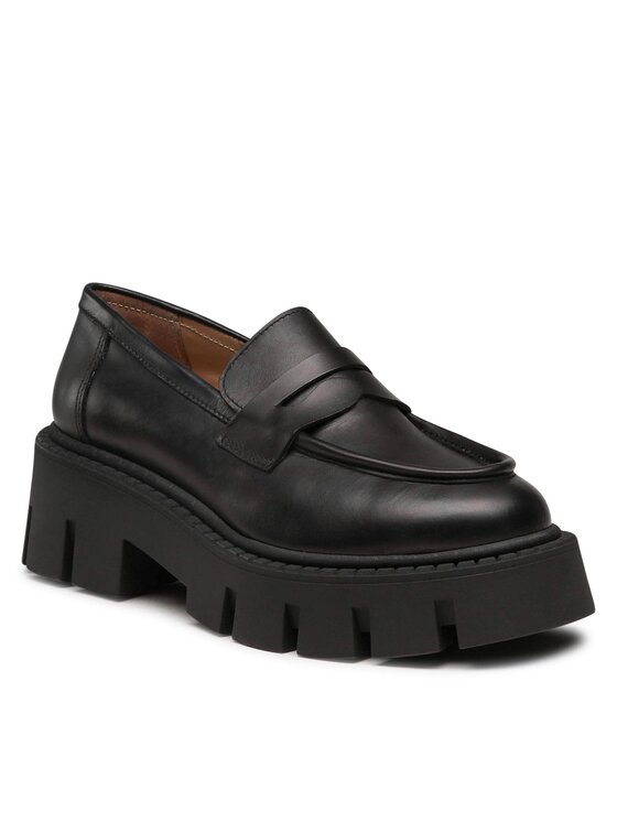 Badura Badura Loafers MELITO-E23-25713PE Μαύρο