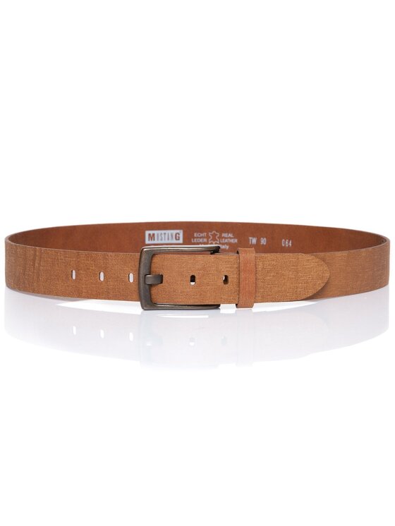 Mustang Mustang Cintura da uomo BELT Marrone
