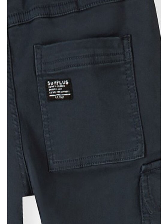 minoti minoti Spodnie cargo 27PANT49B Granatowy Cargo Fit
