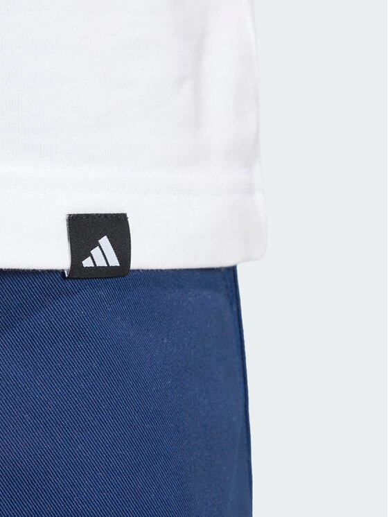 adidas adidas T-Shirt 165226 Biały Regular Fit