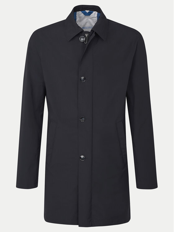 Bugatti Bugatti Преходно палто 535400-59030 Тъмносин Slim Fit