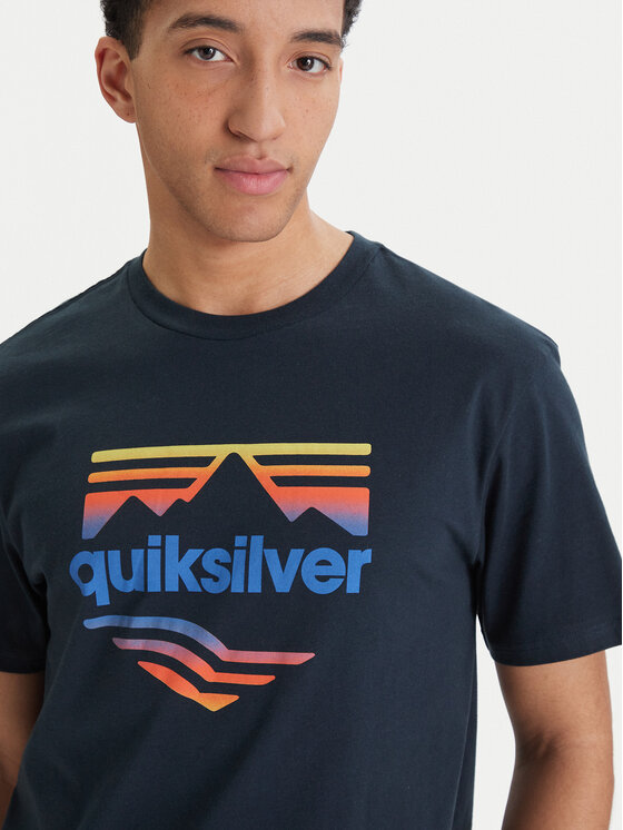 Quiksilver Quiksilver T-krekls EV Horizon Fade EQYZT08289 Tumši zils Regular Fit