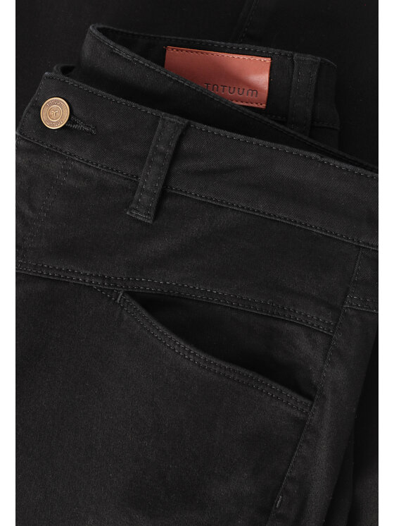 TATUUM Tatuum Jeansy YOKO 2 Czarny Slim Fit