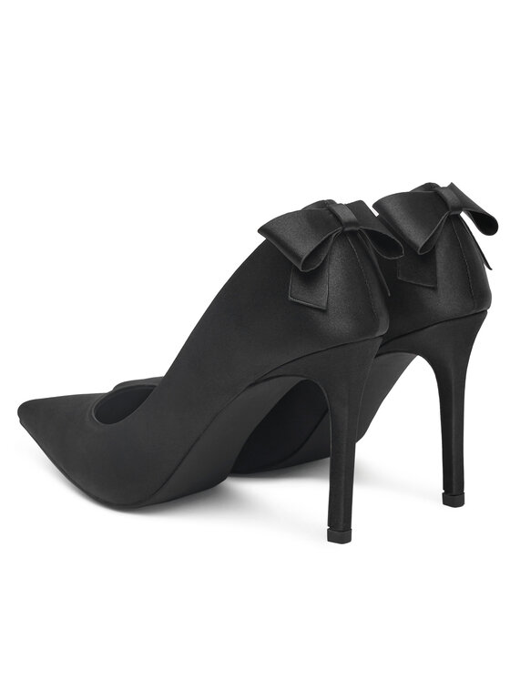 DeeZee DeeZee Pantofi cu toc subțire HD230755 Negru