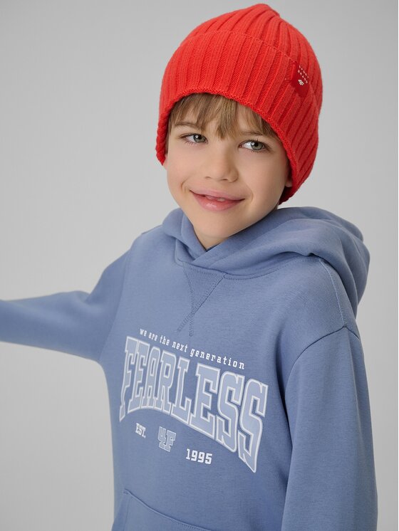 4F 4F Felpa 4FJRSS26TSWSM2637-32S Blu scuro Regular Fit