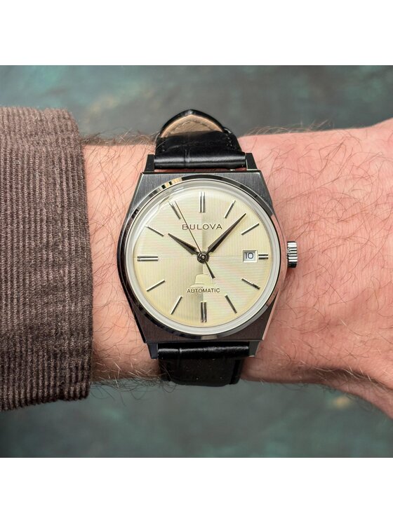 Bulova Bulova Zegarek 96B483 Czarny
