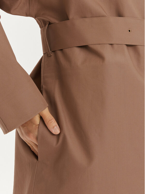 Calvin Klein Calvin Klein Trench K20K206318 Bej Relaxed Fit