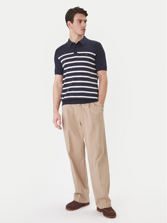Tommy Hilfiger Tommy Hilfiger Polokošile Essential MW0MW37396 Tmavomodrá Regular Fit