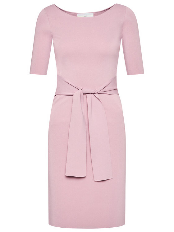 Guess Guess Úpletové šaty Robe Sarah W1GK49 Z2U00 Ružová Slim Fit