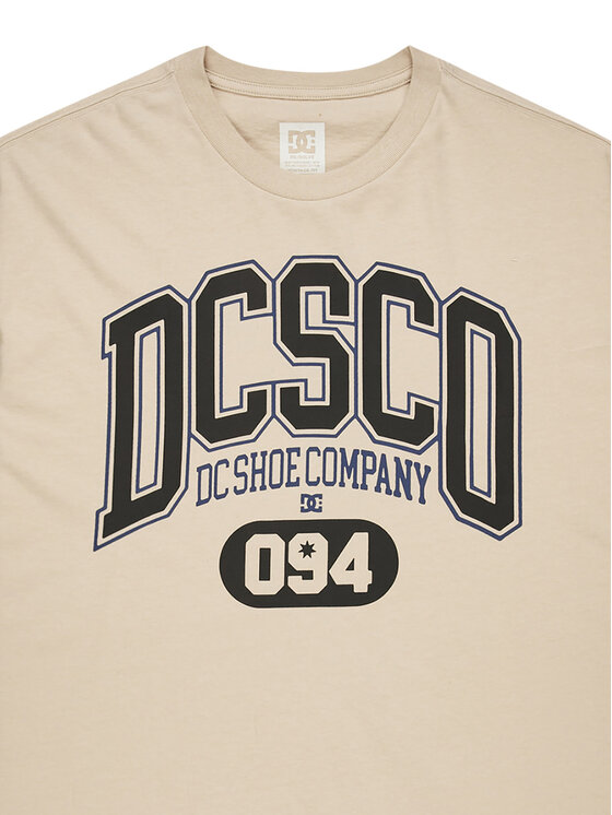 DC Shoes DC Shoes T-Shirt Elective EDYZT04361 Μπεζ Regular Fit