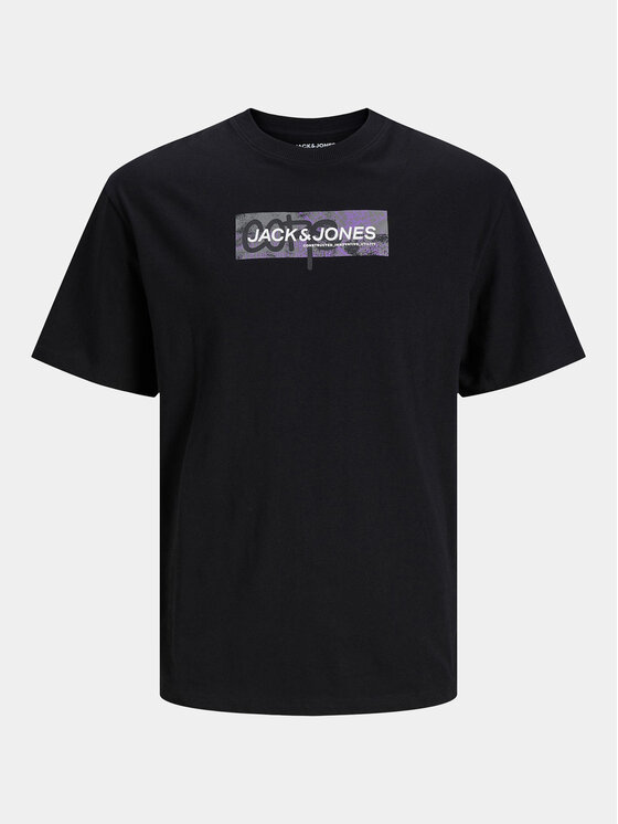 Jack&Jones Jack&Jones Σετ t-shirts 5 τεμαχίων Aop Print 12260781 Έγχρωμο Relaxed Fit