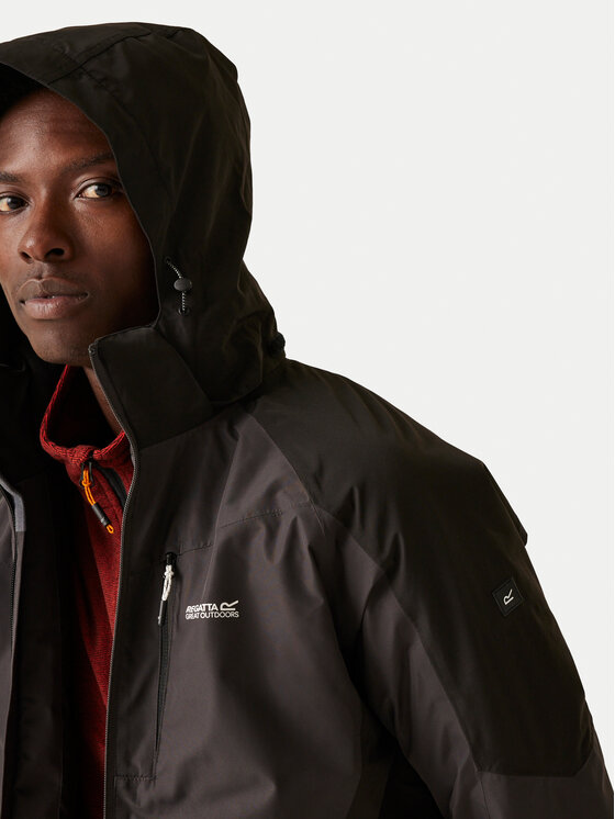 Regatta Regatta Regenjacke Winter Calderdale II RMP396 Grau Regular Fit