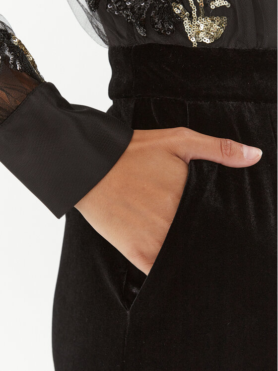 Silvian Heach Silvian Heach Jumpsuit Suit GPA23303TU Nero Regular Fit