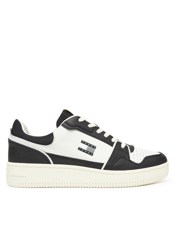 Sneakers Tommy Jeans Tjm Retro Basket EM0EM01610 Alb