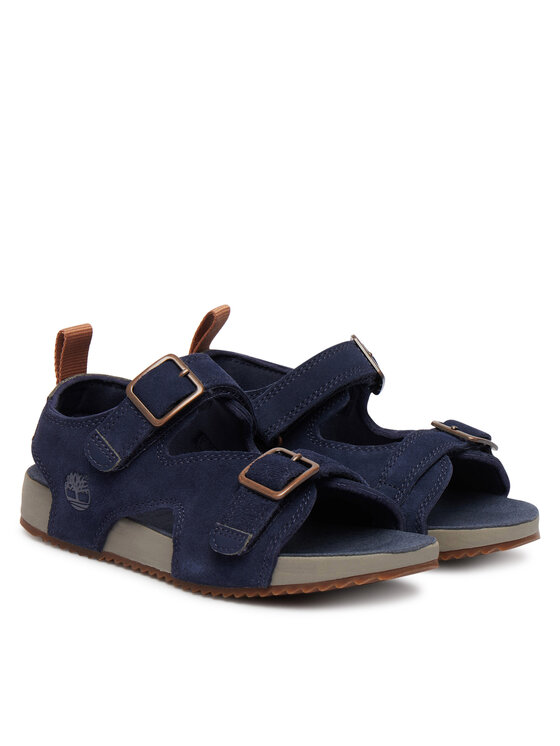 Timberland Timberland Sandali Castle Island TB0A5MMNEP31 Mornarsko modra