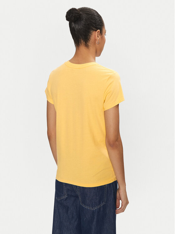 Polo Ralph Lauren Polo Ralph Lauren Majica 211902403014 Rumena Regular Fit