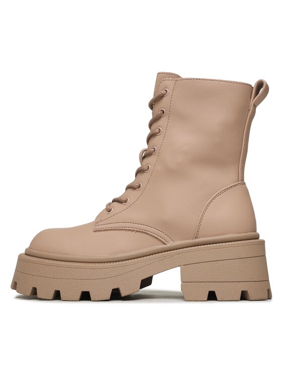 ONLY ONLY Schnürstiefeletten 15304974 Beige