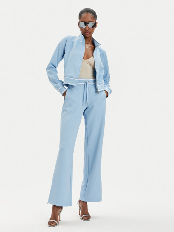 Juicy Couture Juicy Couture Spodnie dresowe Kurt JCSBJ224418 Błękitny Regular Fit
