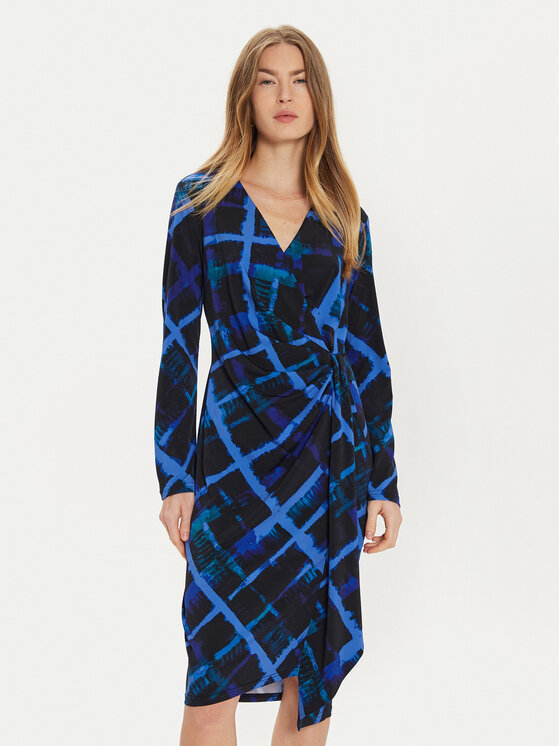 Joseph Ribkoff Každodenné šaty 244131 Modrá Slim Fit