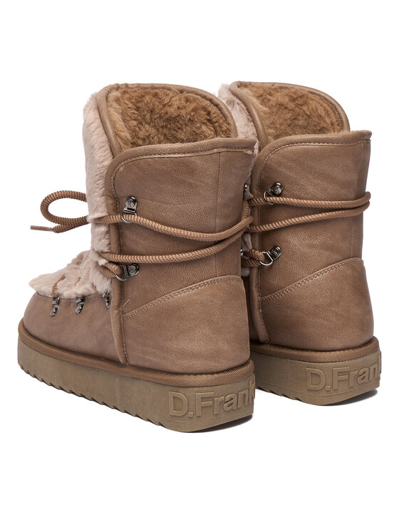 D.Franklin D.Franklin Stivali da neve DFSH370022 Marrone