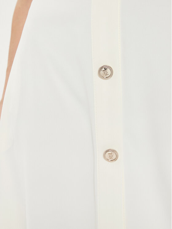 Rinascimento Rinascimento Midi szoknya CFC0118363003 Ekru Regular Fit
