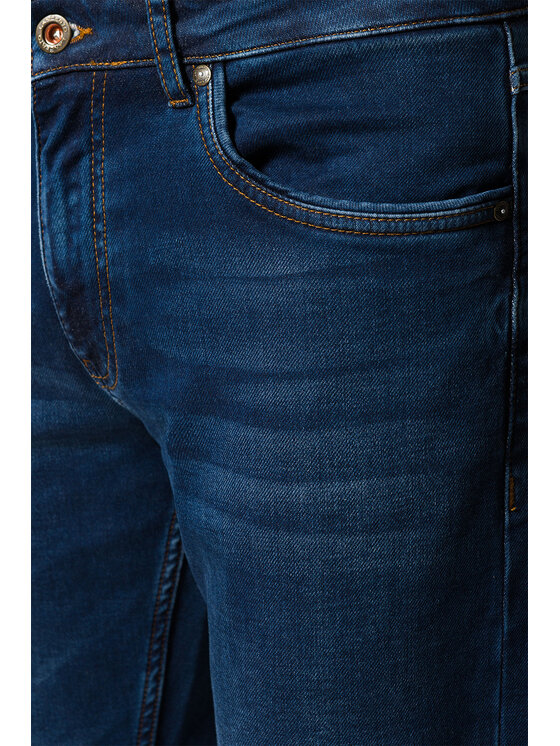 Lancerto Lancerto Jeansy Warren SP113122000001 Granatowy Slim Fit
