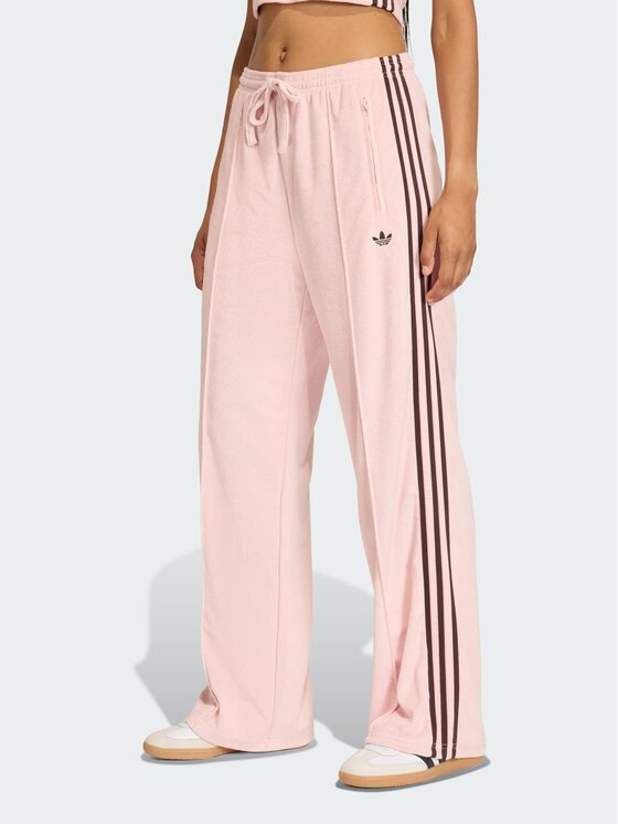 adidas adidas Spodnie dresowe 159075 Różowy Loose Fit