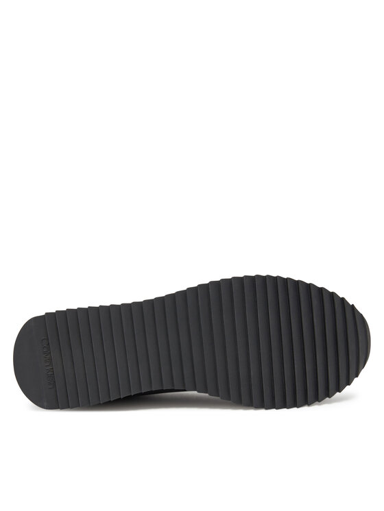 Calvin Klein Jeans Calvin Klein Jeans Sneakersy Runner Laceup Mg Nylon Mix YW0YW01828 Czarny